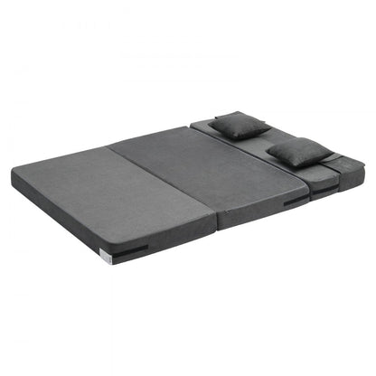 ZDSFD-3 - 3-in-1 Folding Sofa Bed with Memory Foam and Washable Cover