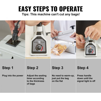PFS-400L - 16" Portable Impulse Sealer for Food & Crafts