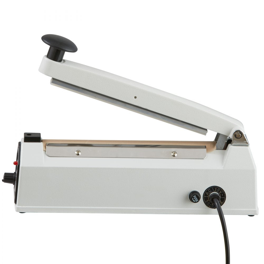 PFS-200L - 8" Manual Impulse Sealer with Adjustable Heat Settings