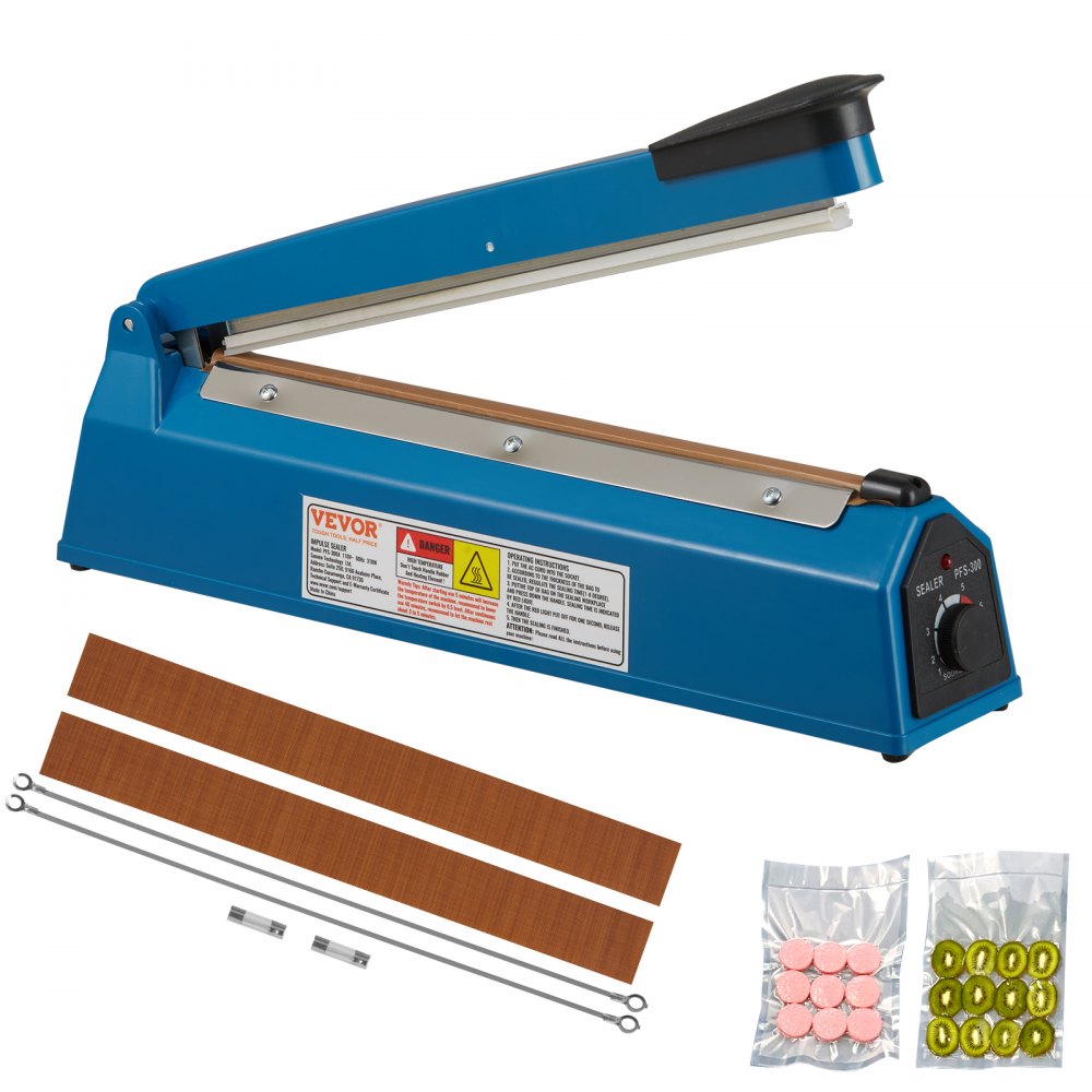 PFS-300A - 12" VEVOR Impulse Sealer with Quick Heating & Adjustable Modes