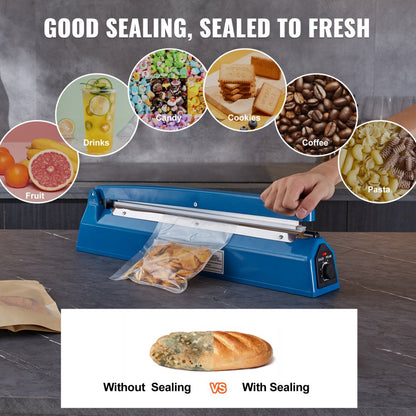 PFS-400A - 16" Adjustable Heat Impulse Sealer for Mylar & PE Bags