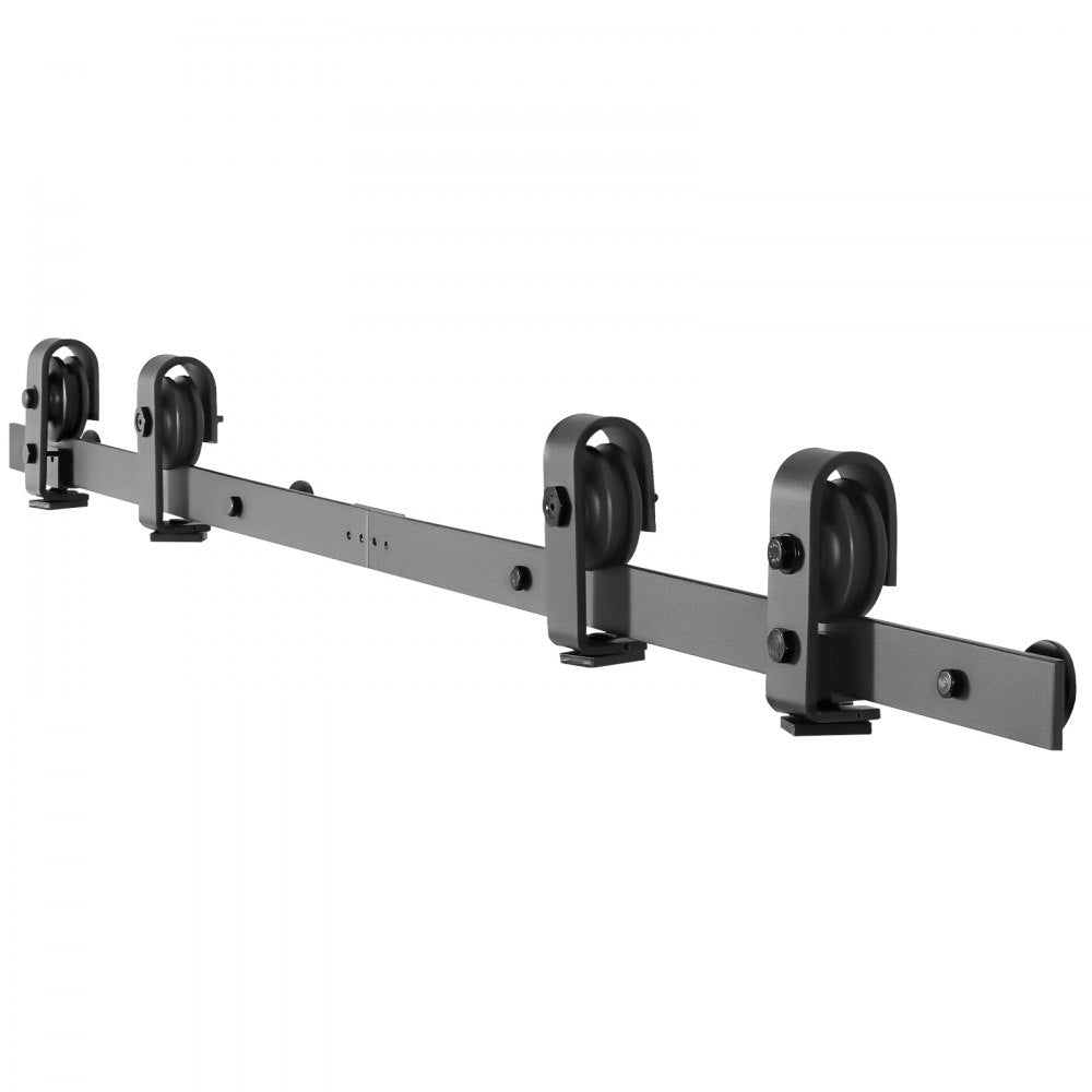 60IN-2D-4K - 60" Bifolding Barn Door Hardware for Four 14" Doors
