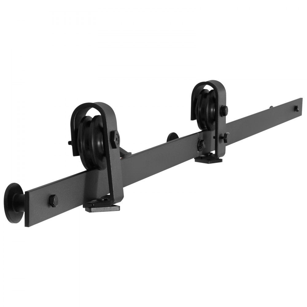 52IN-2D-3K - Heavy-Duty Bi-Fold Barn Door Hardware Track Kit for 24" Doors