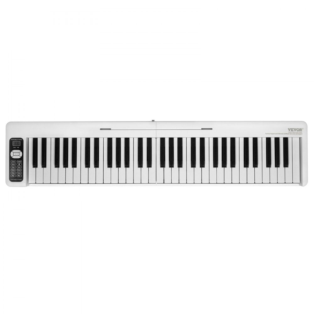 BX-11 - 61-Key Portable Folding Piano with Bluetooth & MIDI Connectivity