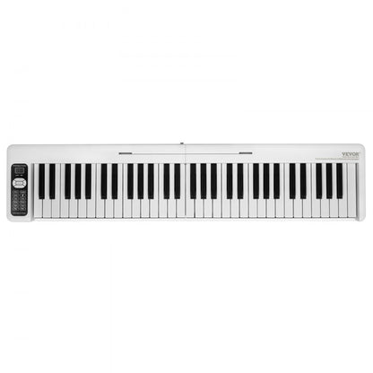 BX-11 - 61-Key Portable Folding Piano with Bluetooth & MIDI Connectivity
