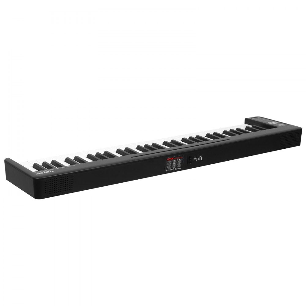 BX-11 - 61-Key Ultra-Slim Folding Piano with Bluetooth & LED Display