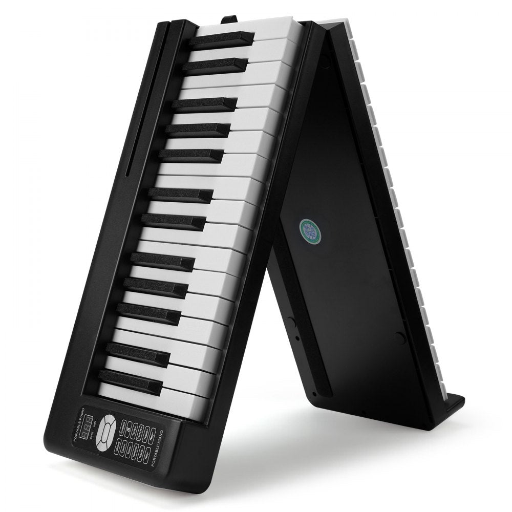 BX-11 - 61-Key Ultra-Slim Folding Piano with Bluetooth & LED Display