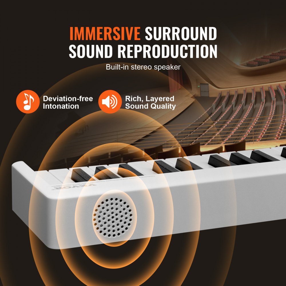 BX-20 - Portable 88-Key Folding Keyboard with Bluetooth and LED Display