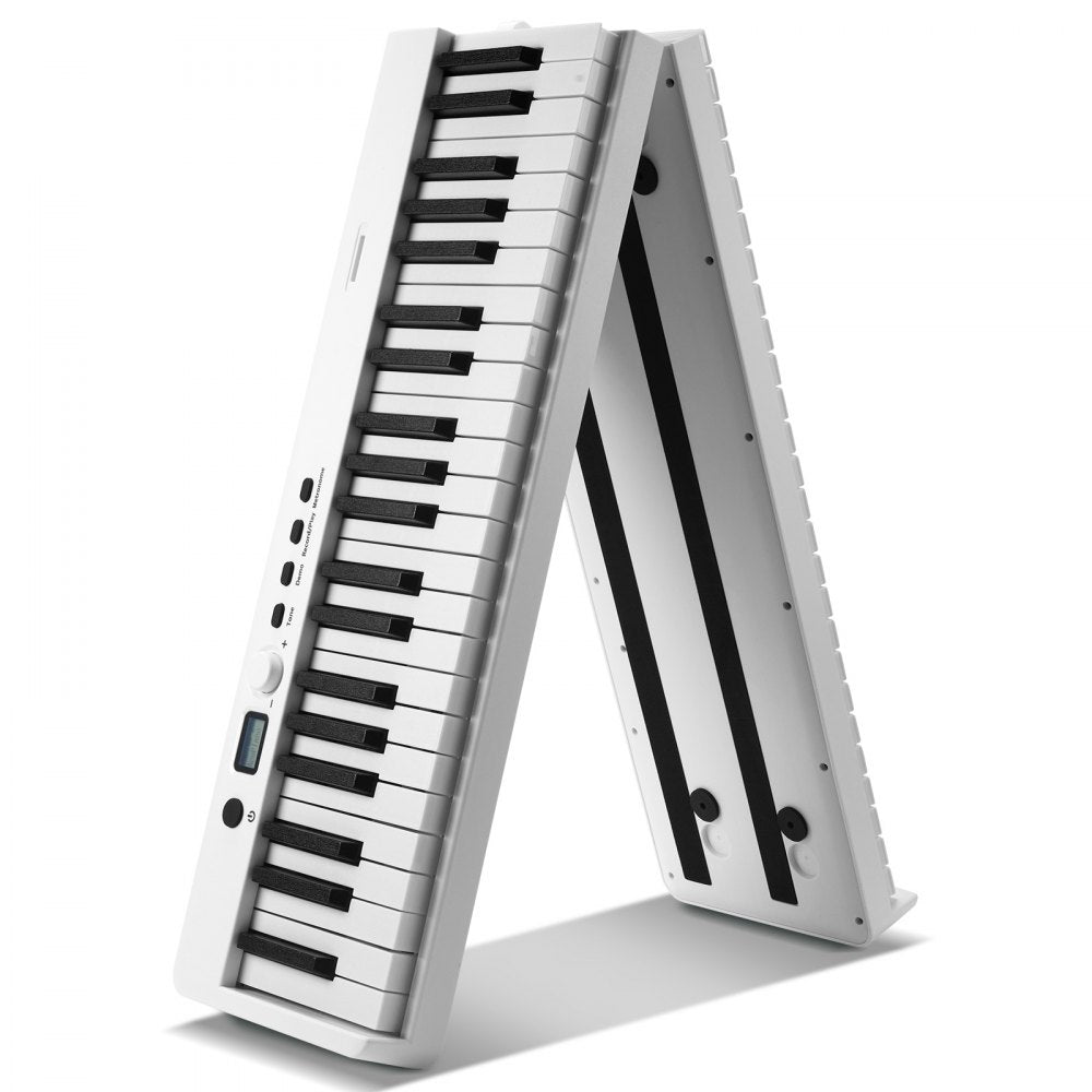 BX-20 - Portable 88-Key Folding Keyboard with Bluetooth and LED Display
