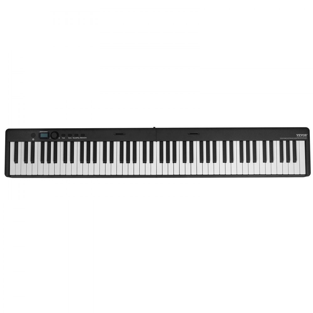 BX-20 - Ultra-Slim 88-Key Folding Piano with Bluetooth & MIDI, Black