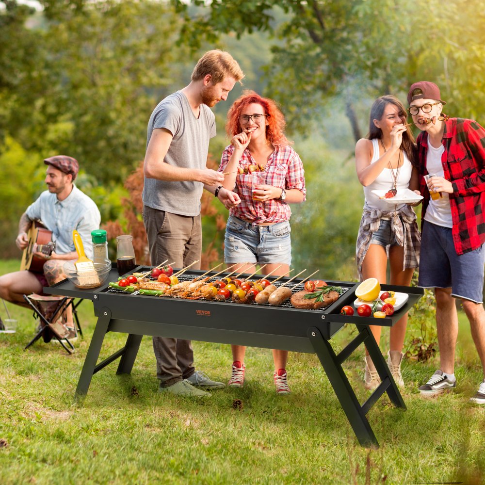 SKJ01 - 23" Compact Charcoal Grill for Outdoor BBQs and Picnics