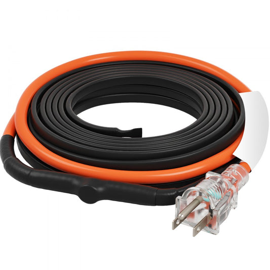 5MLTV1-15 - 15FT Self-Regulating Pipe Heating Cable for Winter Protection