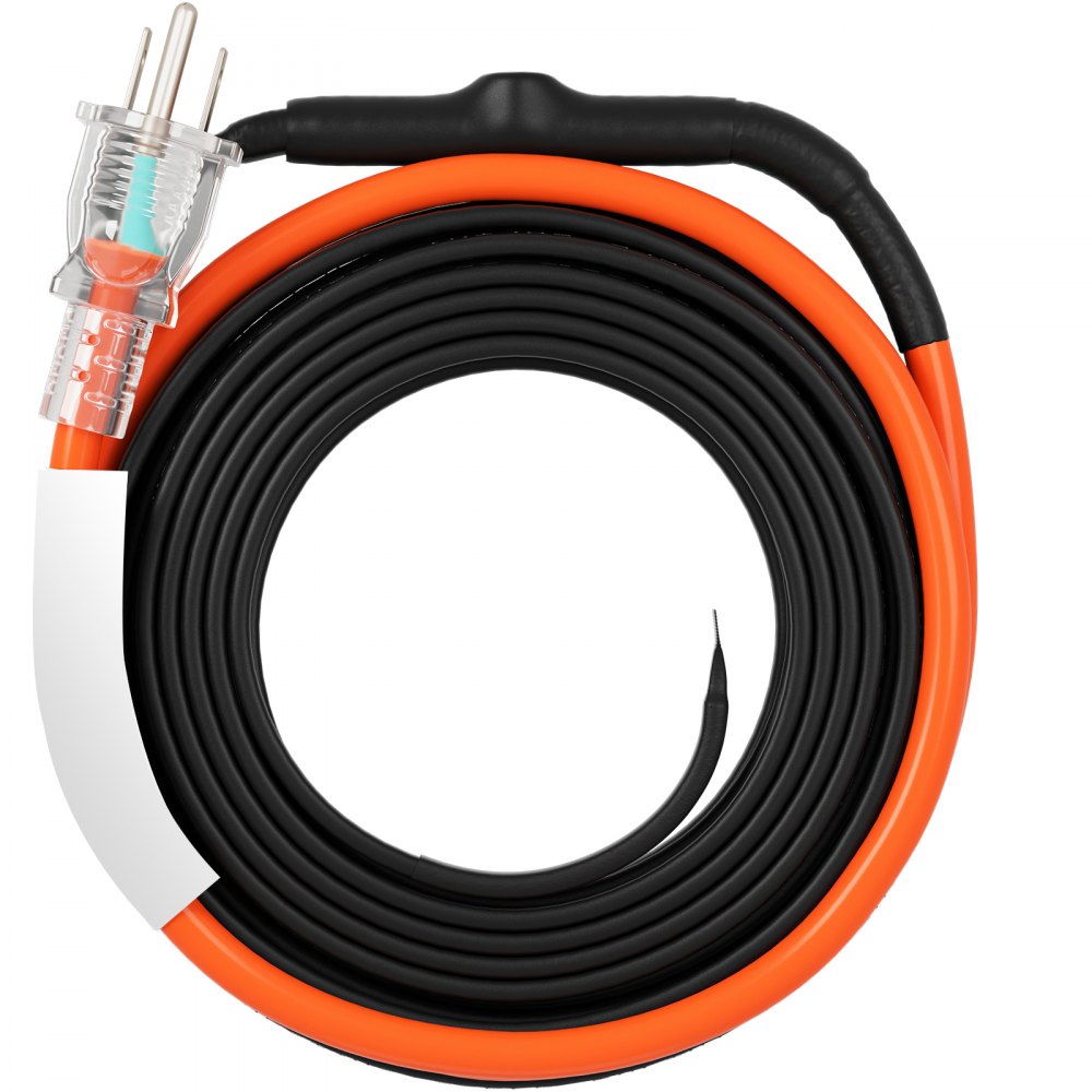5MLTV1-15 - 15FT Self-Regulating Pipe Heating Cable for Winter Protection
