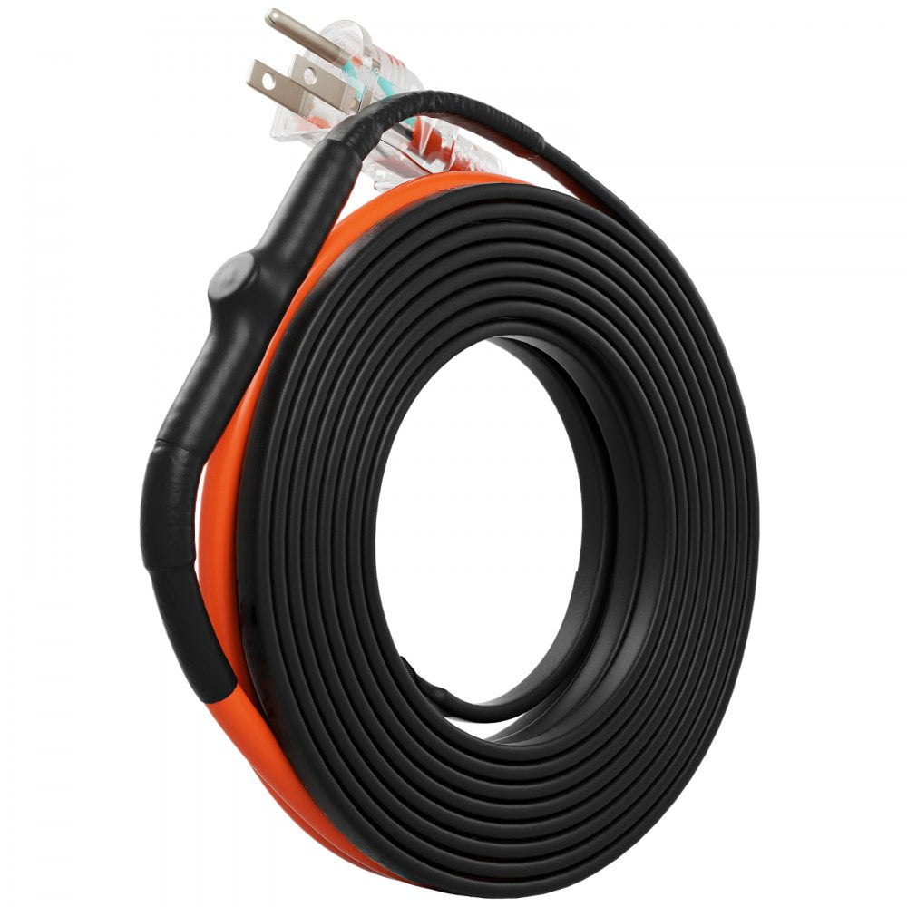 5MLTV1-15 - 15FT Self-Regulating Pipe Heating Cable for Winter Protection