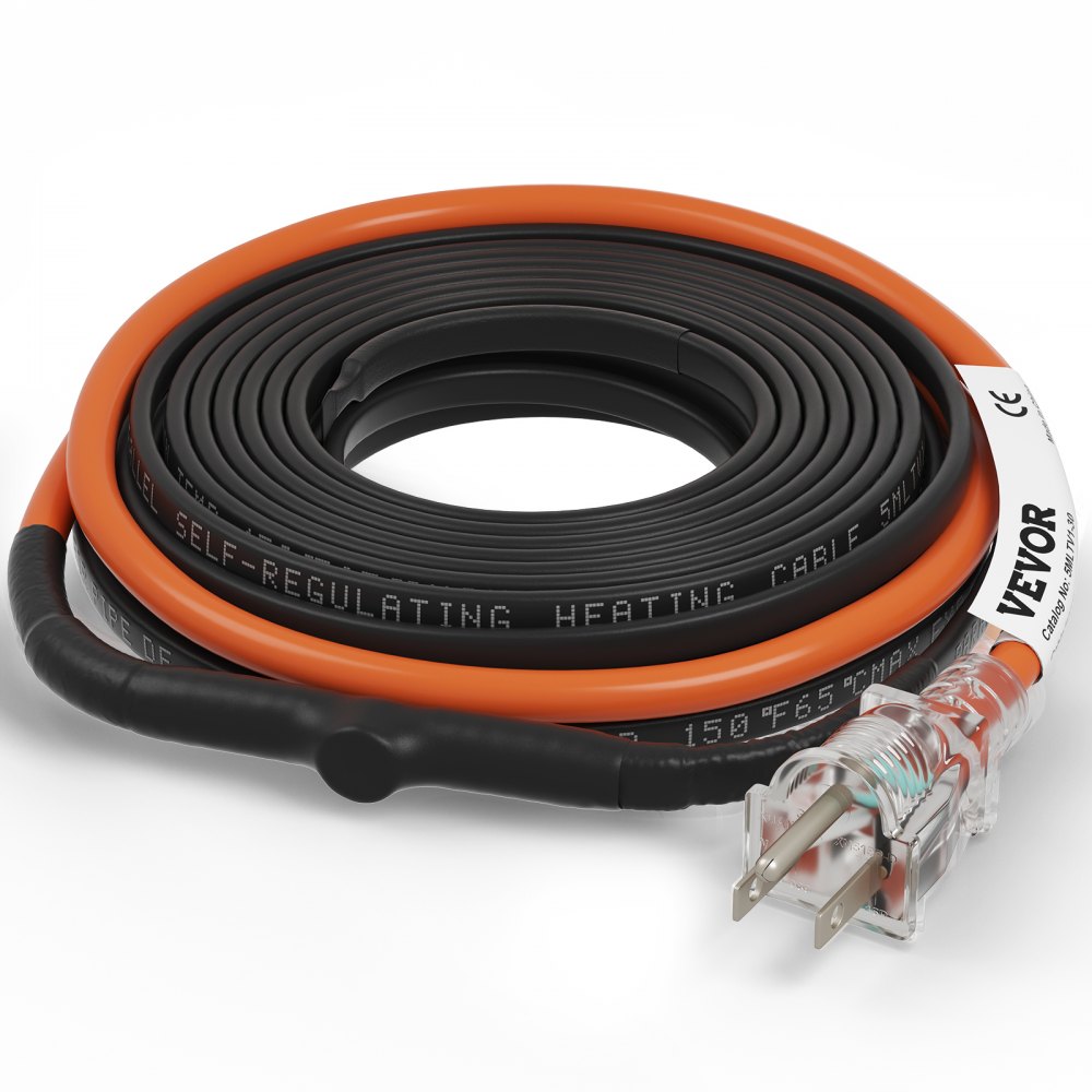 5MLTV1-30 - 30 ft Self-Regulating Heating Cable for Pipe Protection