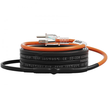 5MLTV1-24 - 24ft Self-Regulating Pipe Heating Cable for Freezing Protection