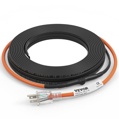 5MLTV1-60 - 60ft Self-Regulating Heating Cable for Pipes, 5W/ft
