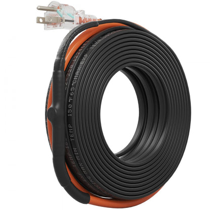 5MLTV1-60 - 60ft Self-Regulating Heating Cable for Pipes, 5W/ft