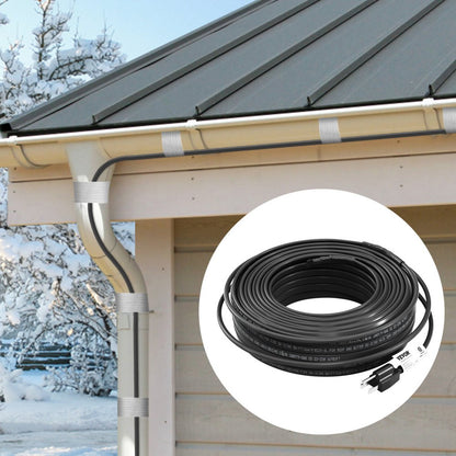 5LTV1-100 - 100ft Self-Regulating Pipe Heating Cable for Ice Prevention