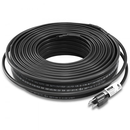 5LTV1-140 - 140ft Self-Regulating Heating Cable for Ice Prevention