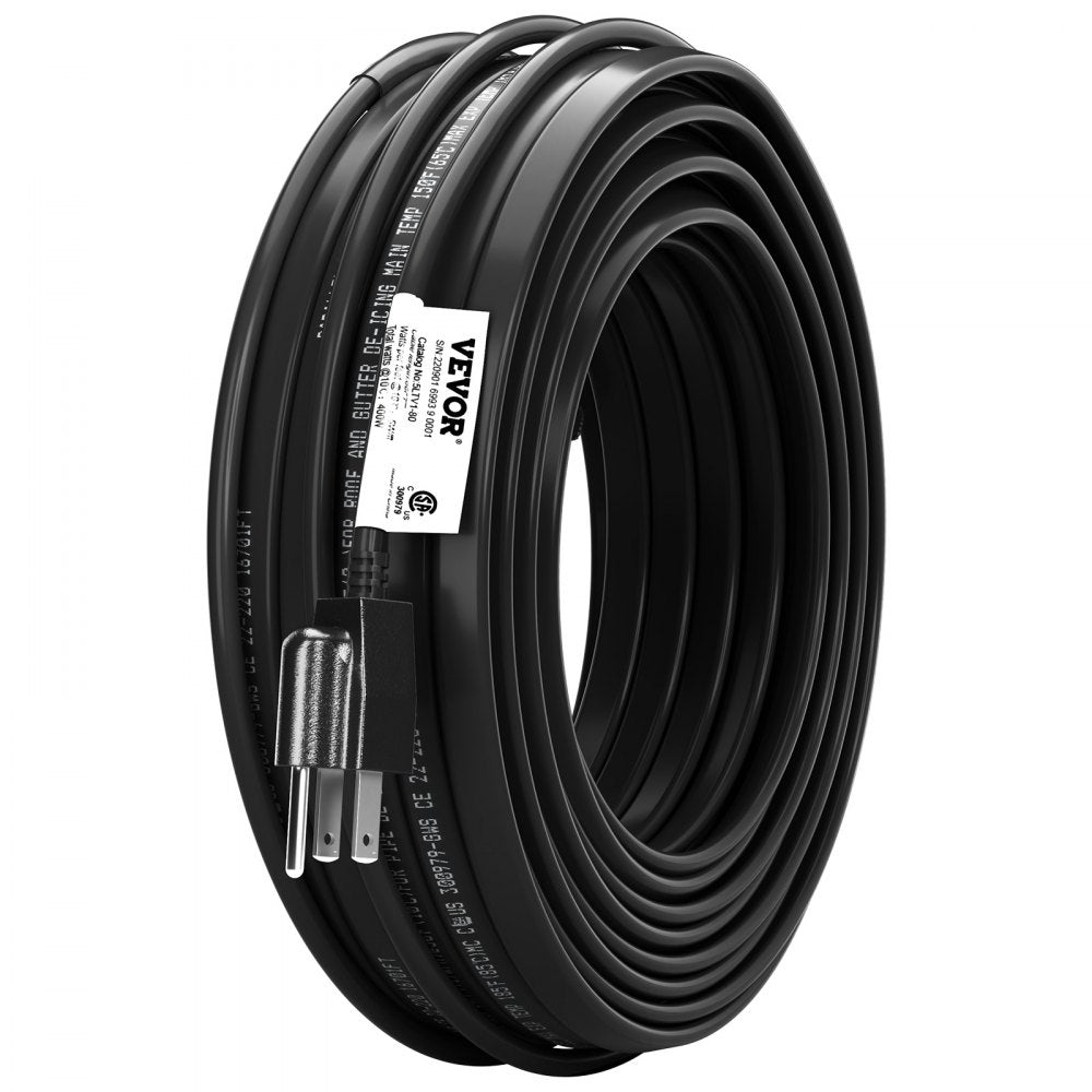 5LTV1-80 - 80 ft Self-Regulating Heating Cable for Winter Pipe Protection