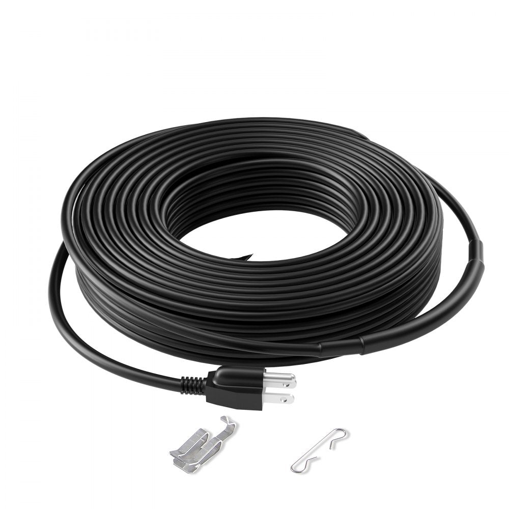 ETR series (5W/FT) - 100FT Self-Regulating Heating Cable for Roofs & Gutters
