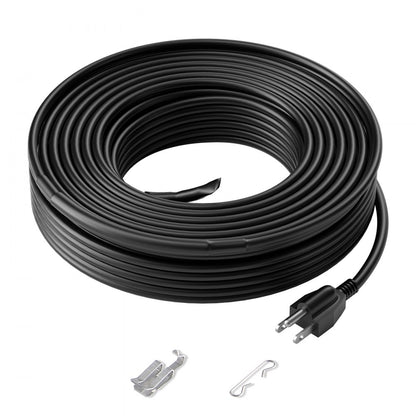 ETR series (5W/FT) - 100FT Self-Regulating Heating Cable for Roofs & Gutters
