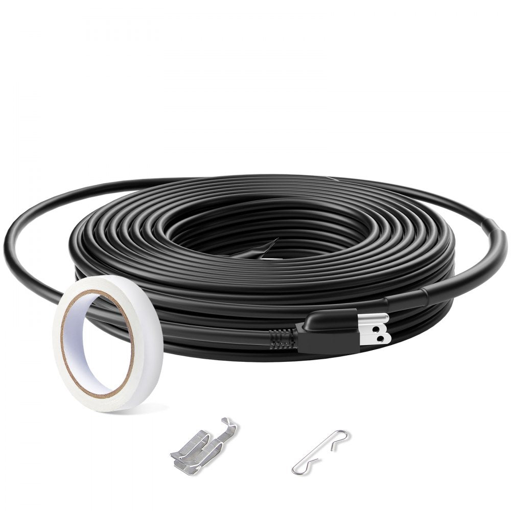 ETR series (5W/FT) - 24FT Self-Regulating Heating Cable for Roofs & Gutters