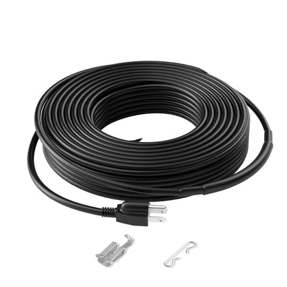ETR series (5W/FT) - 80FT Self-Regulating Heating Cable for Roofs & Gutters