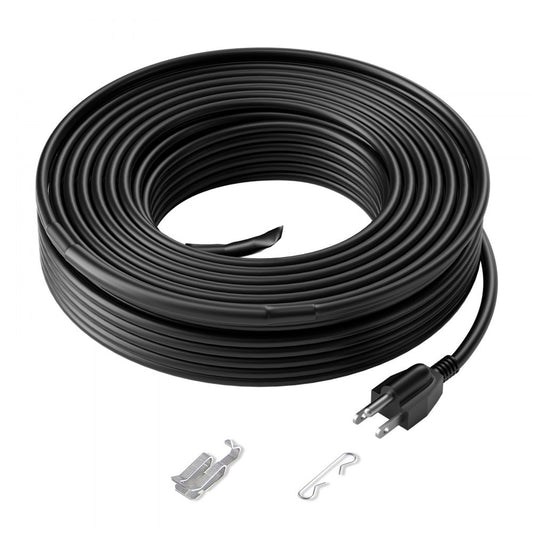 ETR series (5W/FT) - 80FT Self-Regulating Heating Cable for Roofs & Gutters
