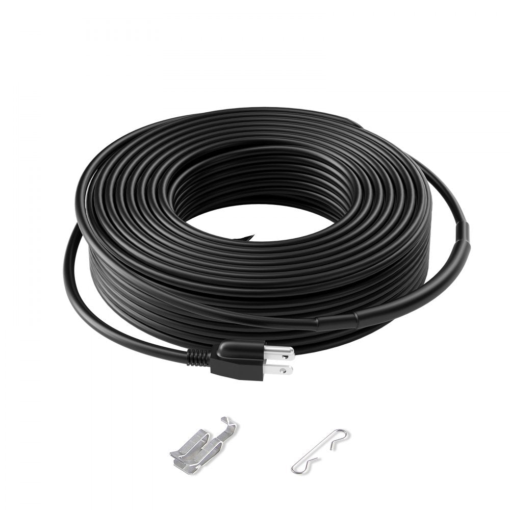 ETR series (5W/FT) - 120FT Self-Regulating Heating Cable for Roofs & Gutters