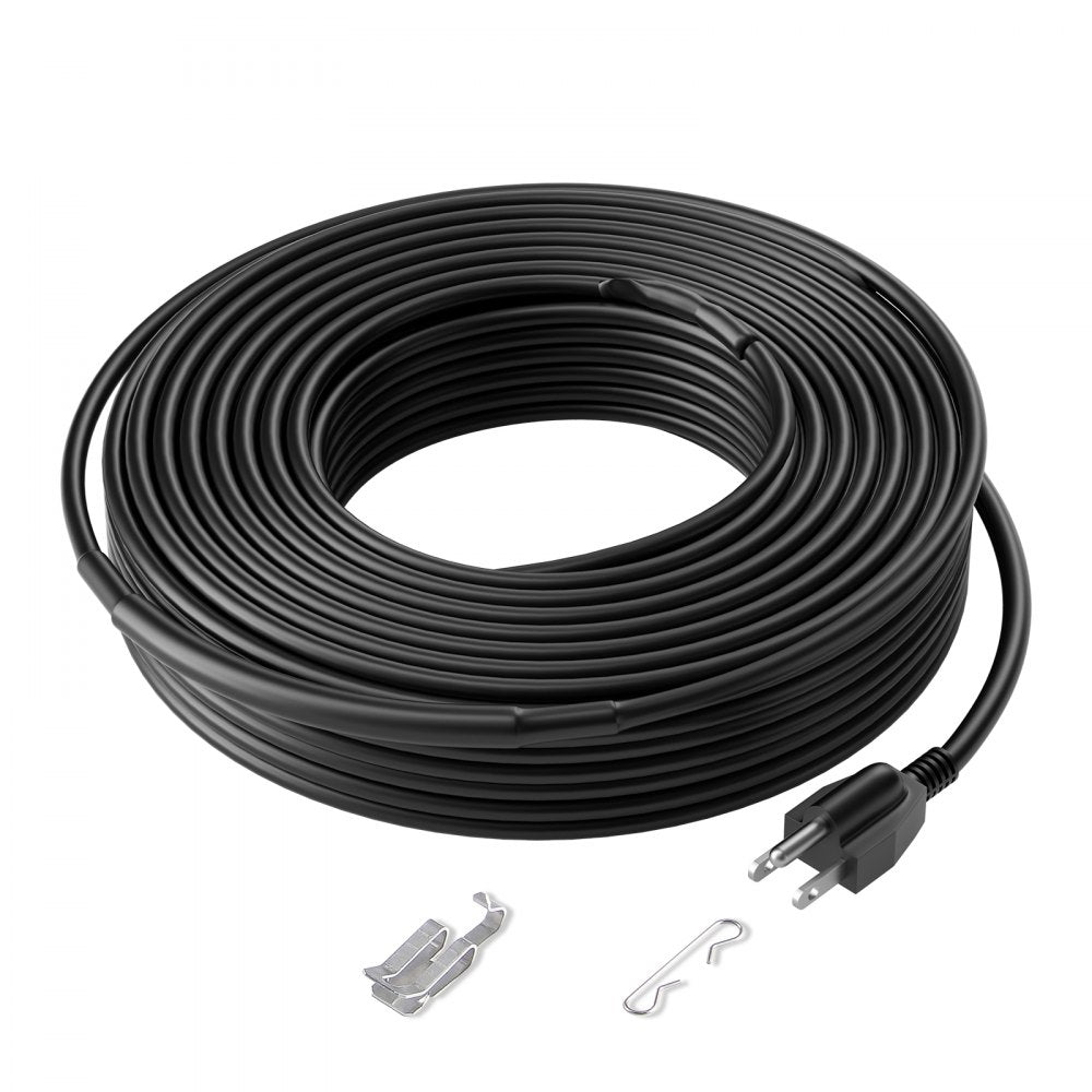 ETR series (5W/FT) - 120FT Self-Regulating Heating Cable for Roofs & Gutters