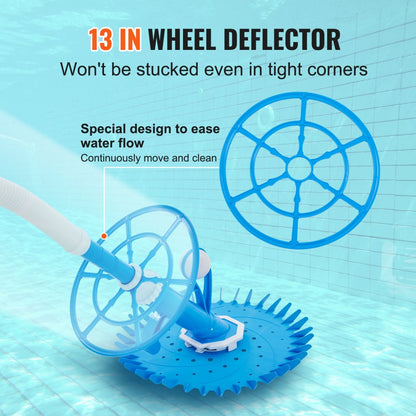 1815BX-80CM - Quiet Automatic Pool Cleaner for Above & In-Ground Pools