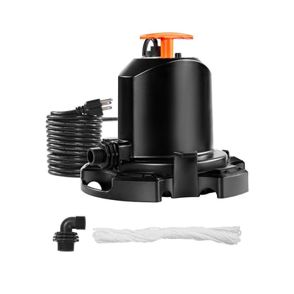 ZX30100 - Submersible Pool Cover Pump, 1/2 HP, 24 ft Lift, 25 ft Cord