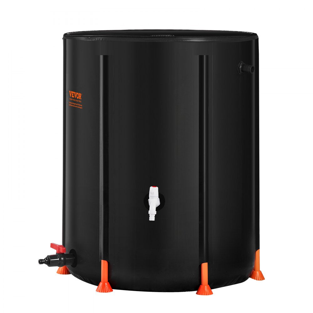 BY-HT200L - 53 Gal Durable Collapsible Rain Barrel with Spigot & Overflow Kit