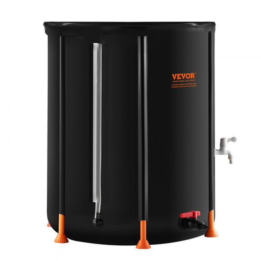 BY-HT200L - 53 Gal Durable Collapsible Rain Barrel with Spigot & Overflow Kit