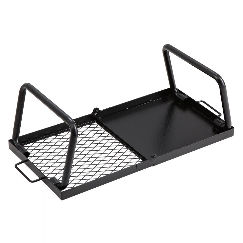 JY-ZDKJ-02 - Heavy-Duty 22.4" Folding Campfire Grill with Adjustable Height