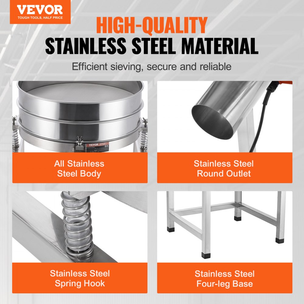 YF005 - Durable Stainless Steel Electric Sieve Shaker for Fine Filtering