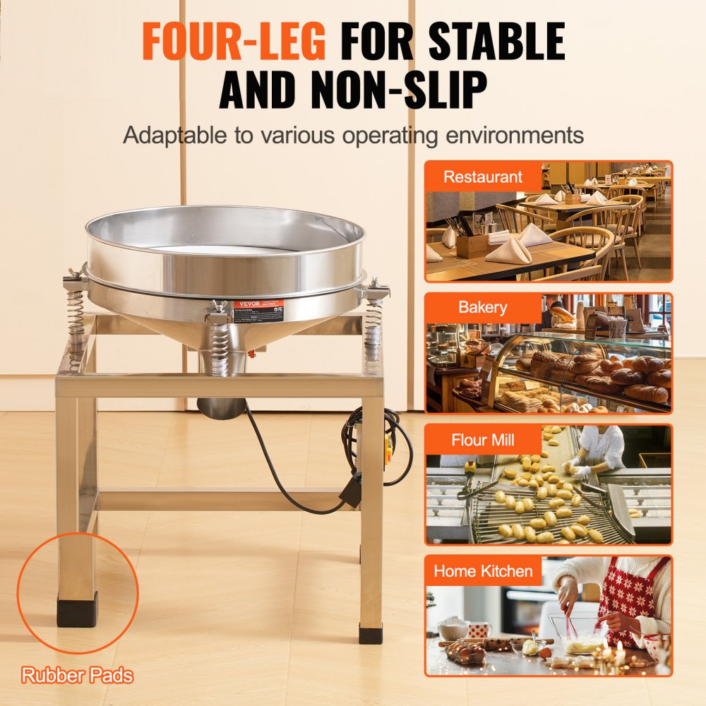 YF005 - Durable Stainless Steel Electric Sieve Shaker for Fine Filtering