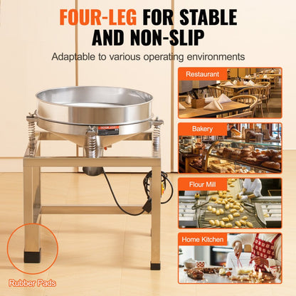 YF005 - Durable Stainless Steel Electric Sieve Shaker for Fine Filtering