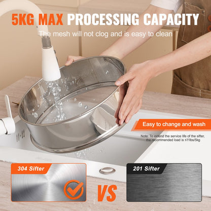 YF005 - Durable Stainless Steel Electric Sieve Shaker for Fine Filtering