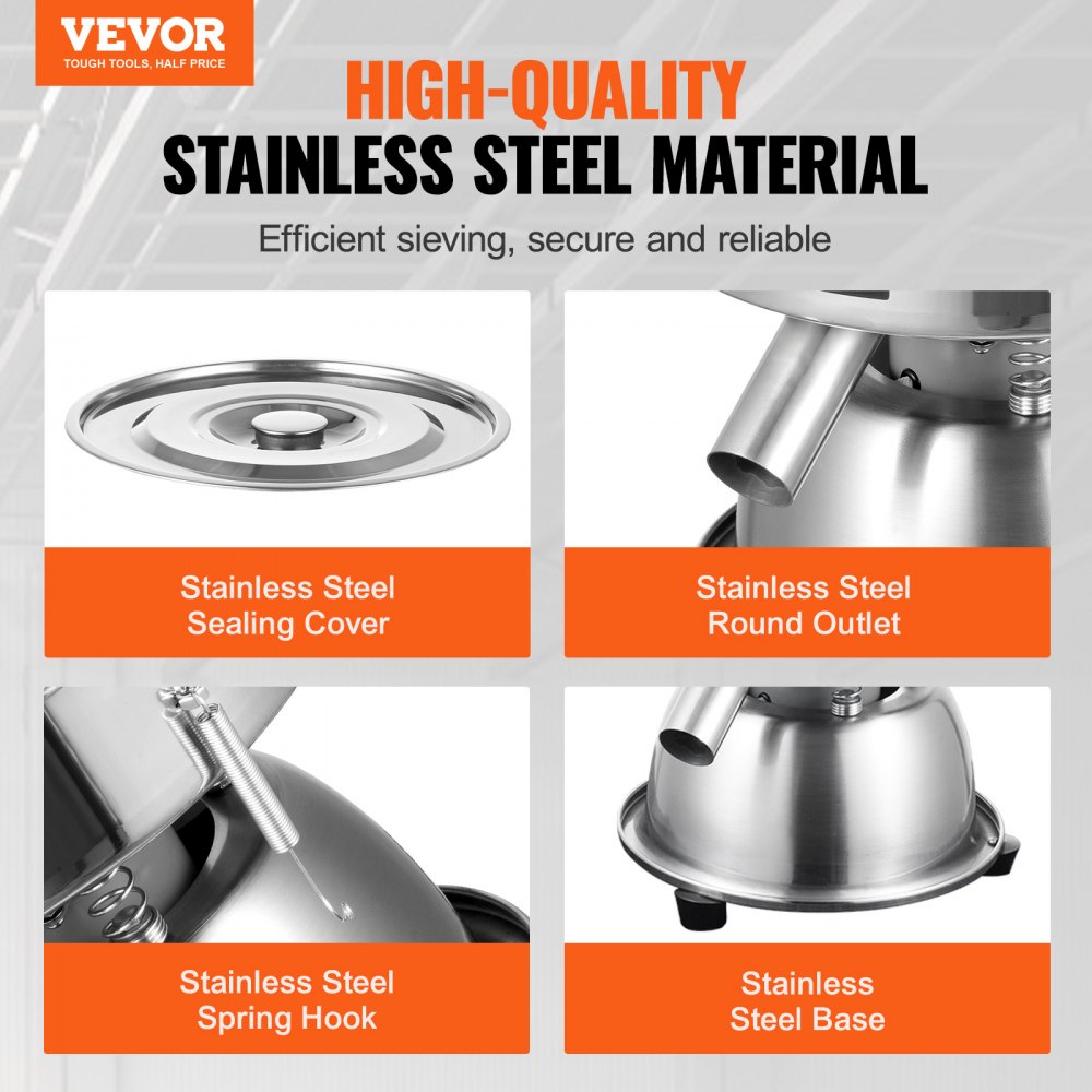 YF005 - Premium Stainless Steel Electric Sieve Shaker for Fine Particles