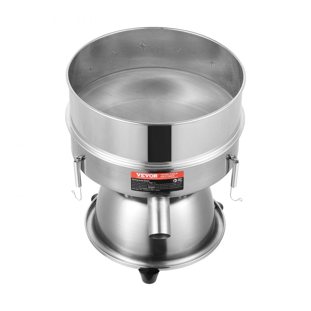 YF005 - Stainless Steel Electric Sieve Shaker with 40+60 Mesh Sieves