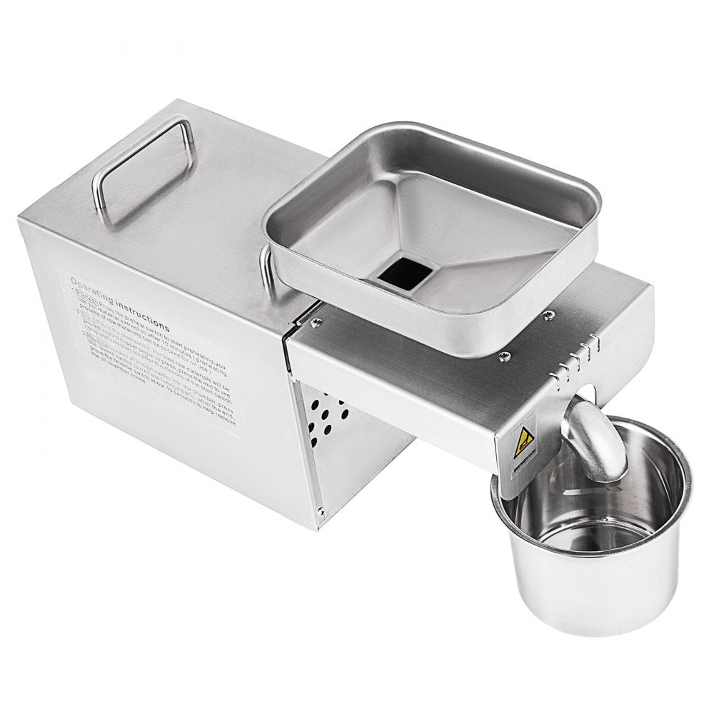 010155173329 - VEVOR 750W Oil Press Machine for Efficient Seed and Nut Extraction