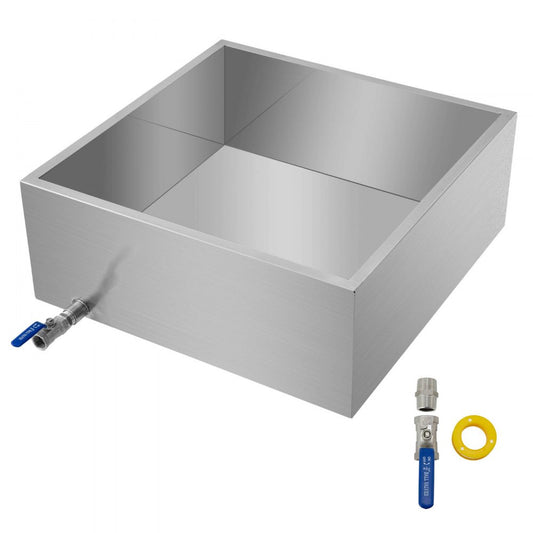010312323762 - 24" Stainless Steel Maple Syrup Evaporator Pan with Valve
