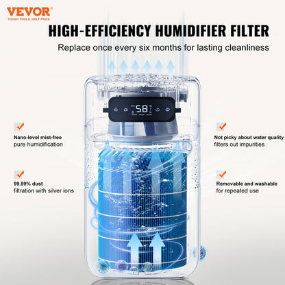 BZT-234 - 5L VEVOR Humidifier with Remote Control and Timer