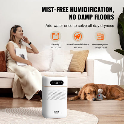 BZT-234 - 5L VEVOR Humidifier with Remote Control and Timer