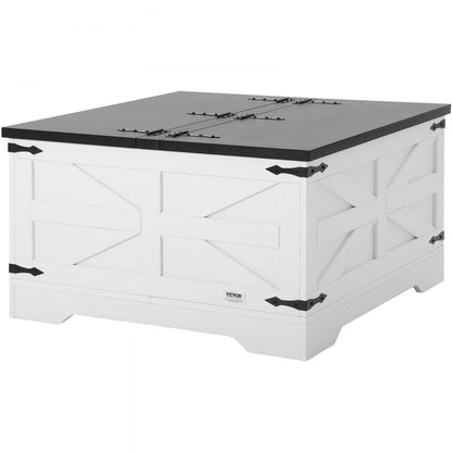 KLLT-03 - 31.5" Modern Flip-Top Coffee Table with Storage Solutions