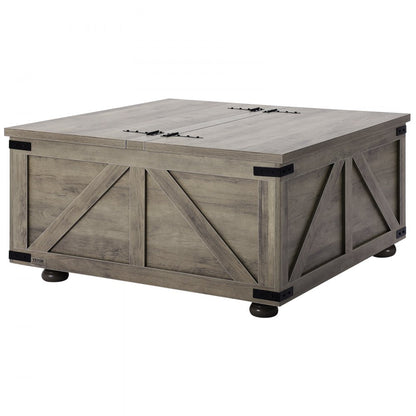 KLLT-06 - 36" VEVOR Flip-Top Coffee Table with Storage and Style