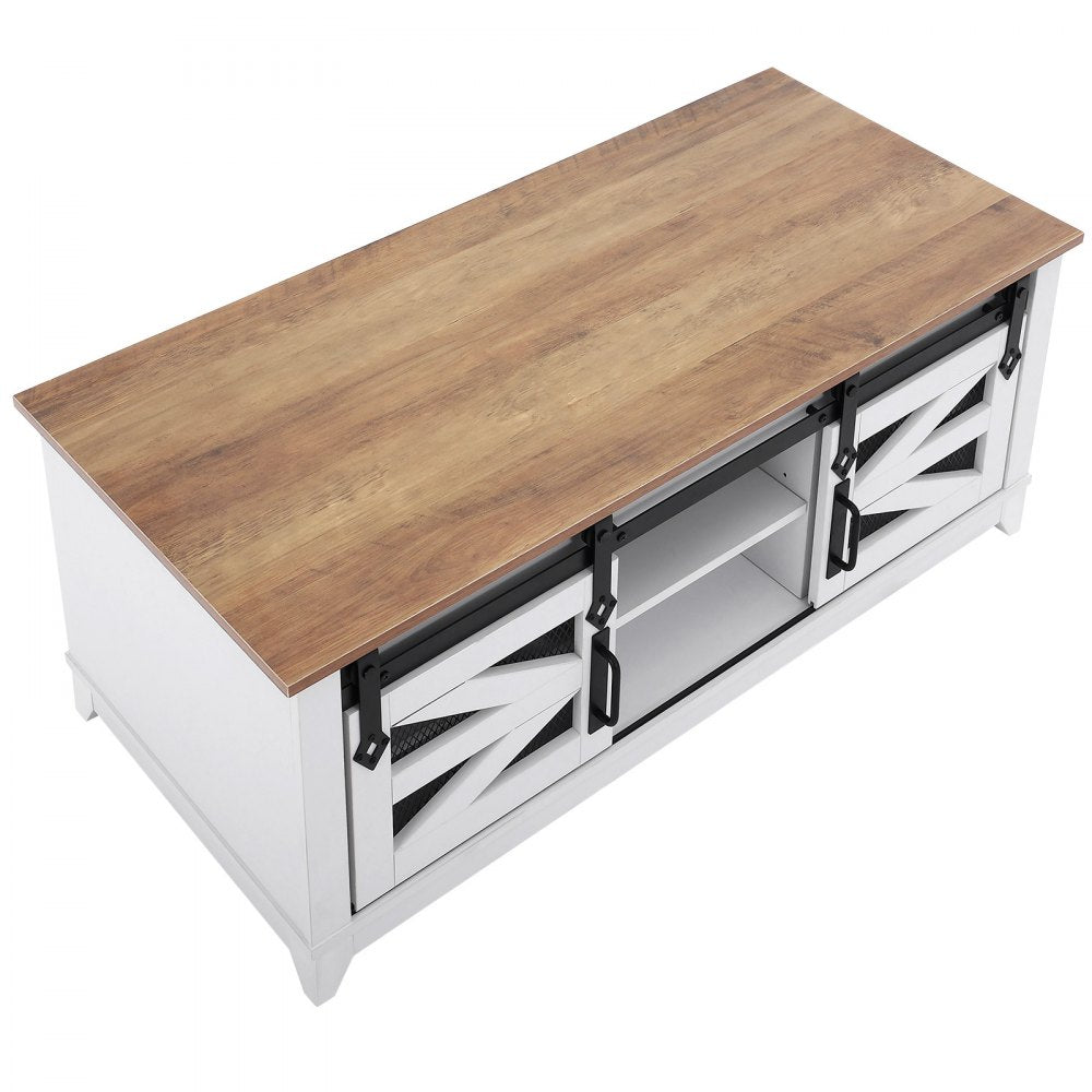 KLLT-08 - 48" Lift-Top Farmhouse Coffee Table with Storage